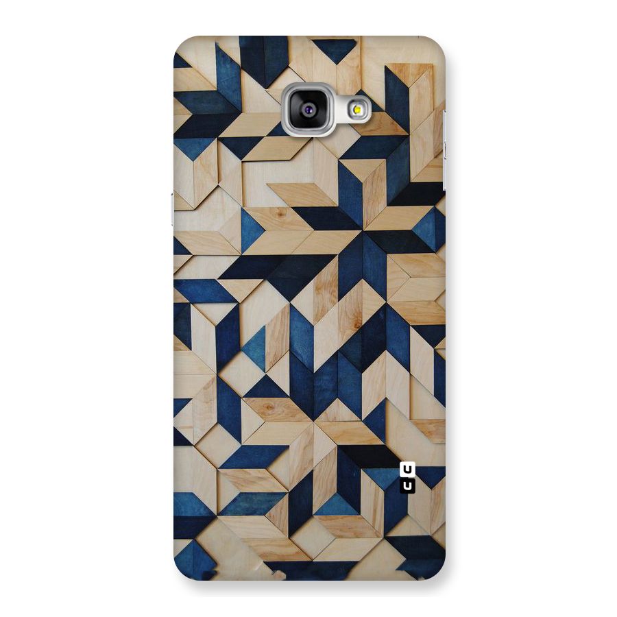 Disorted Wood Blue Back Case for Galaxy A9