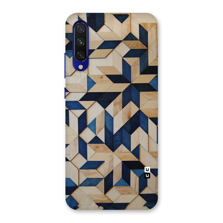 Disorted Wood Blue Back Case for Mi A3