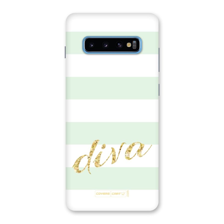 Diva Back Case for Galaxy S10 Plus