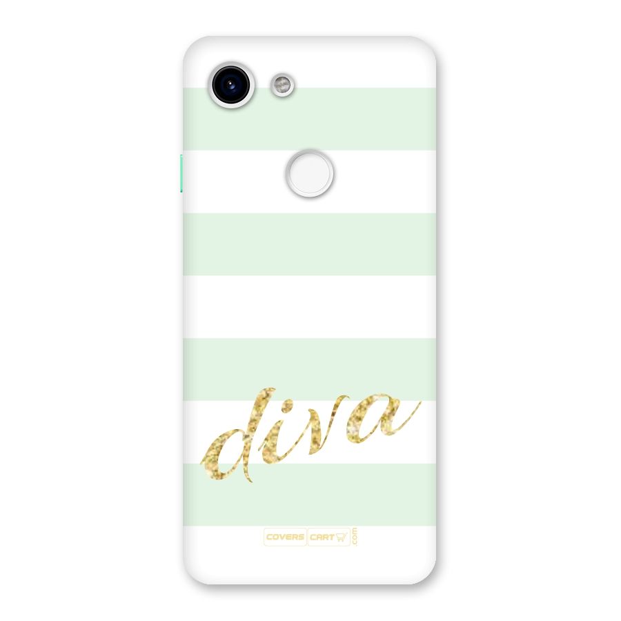 Diva Back Case for Google Pixel 3