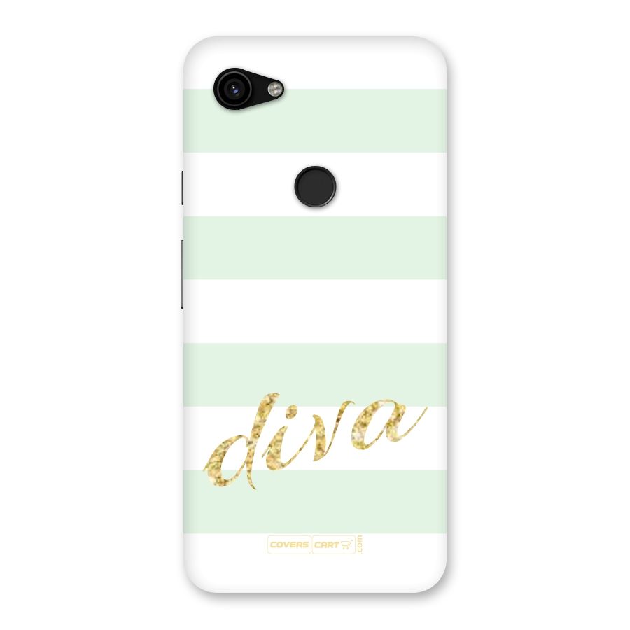 Diva Back Case for Google Pixel 3a XL