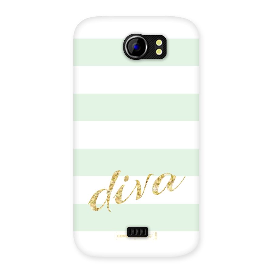 Diva Back Case for Micromax Canvas 2 A110