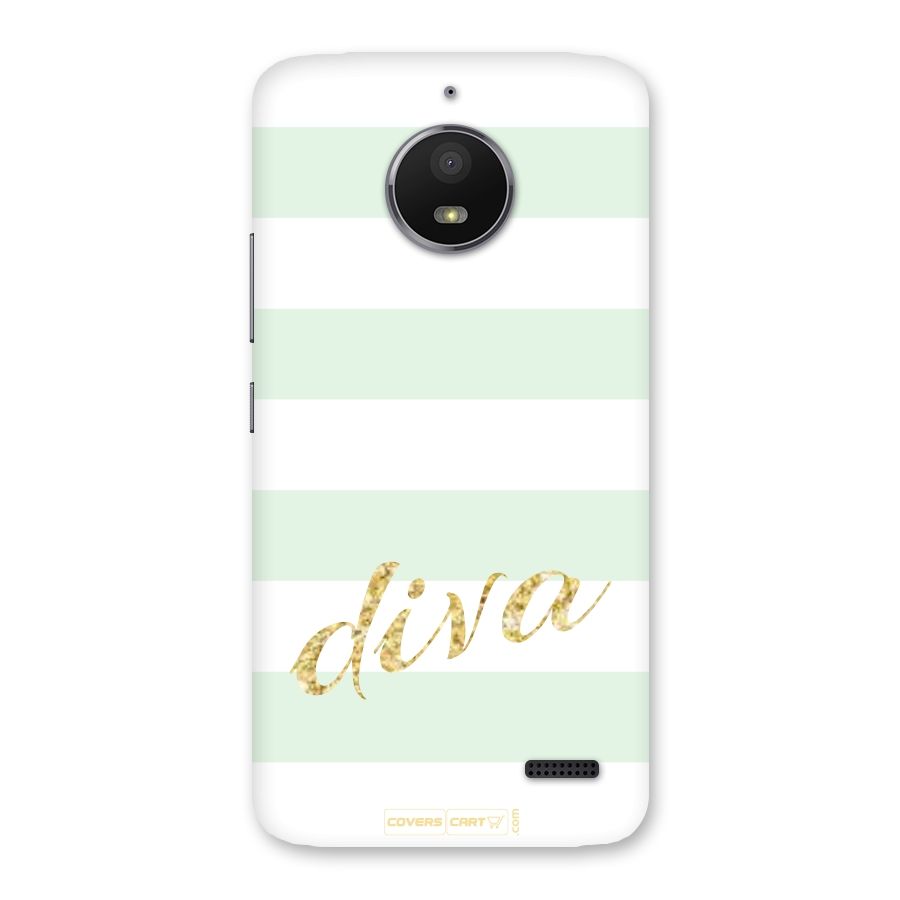 Diva Back Case for Moto E4