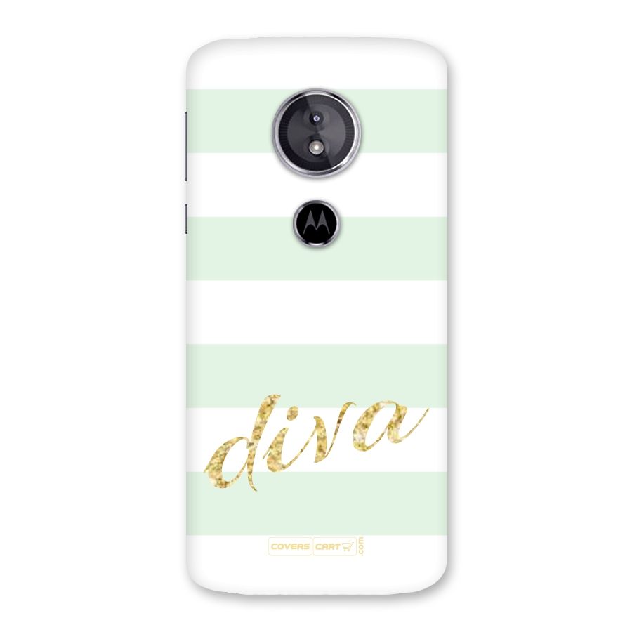 Diva Back Case for Moto E5