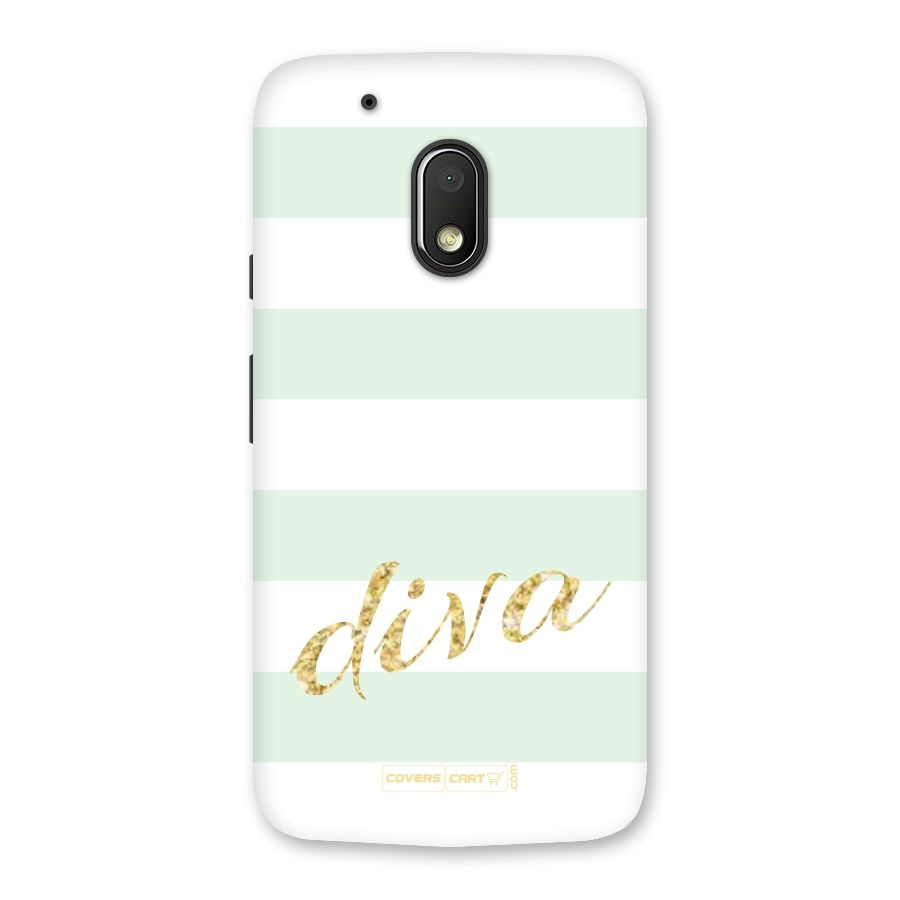 Diva Back Case for Moto G4 Play
