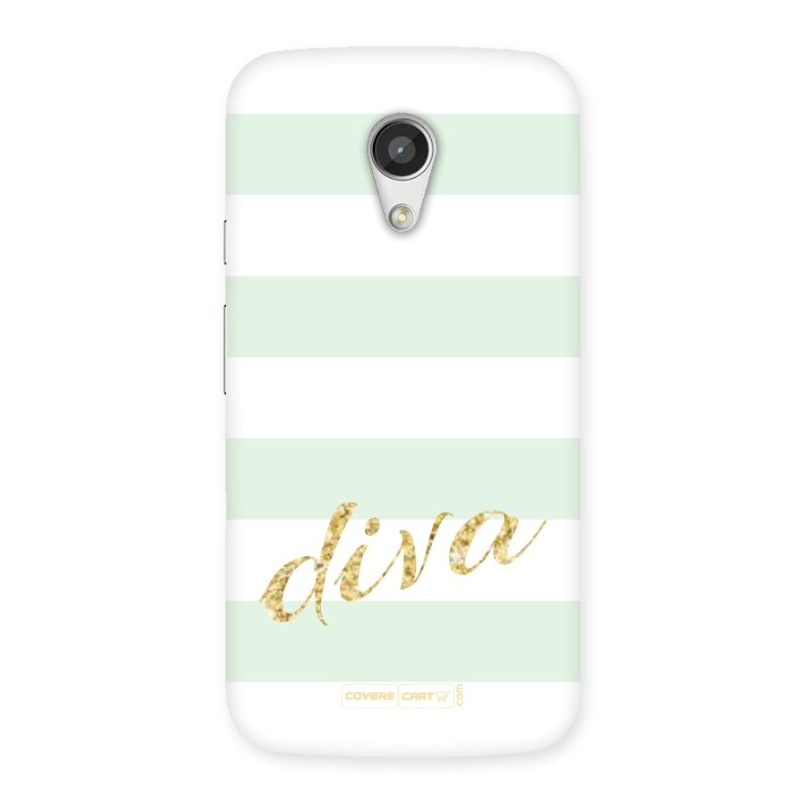 Diva Back Case for Moto G 2nd Gen