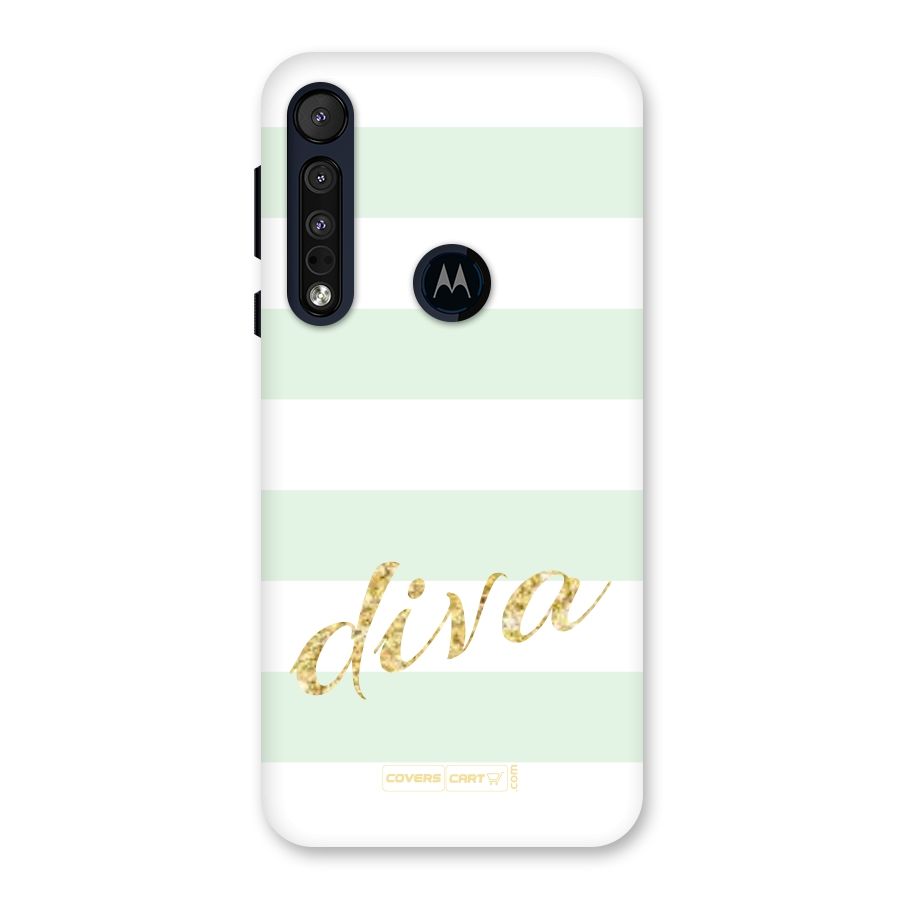 Diva Back Case for Motorola One Macro