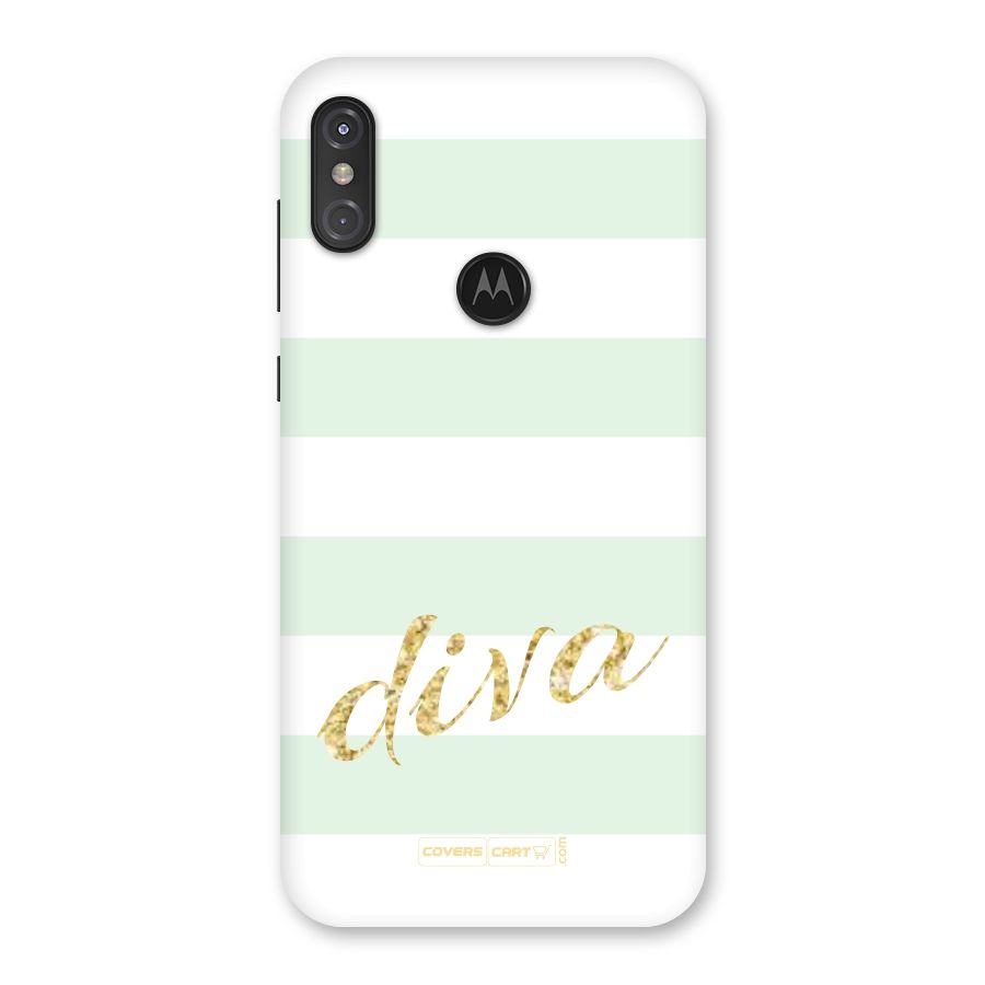 Diva Back Case for Motorola One Power