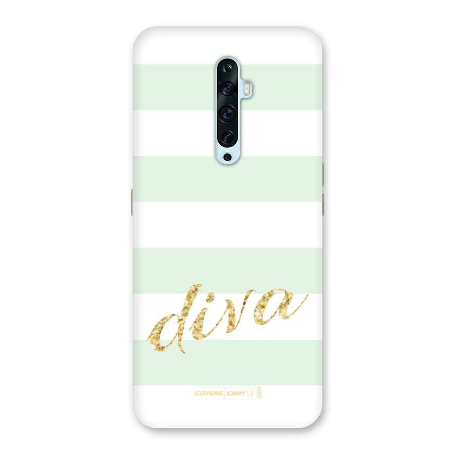 Diva Back Case for Oppo Reno2 F