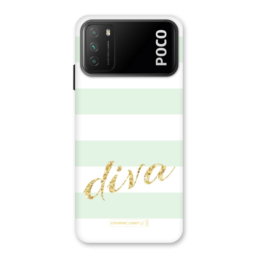 Diva Back Case for Poco M3