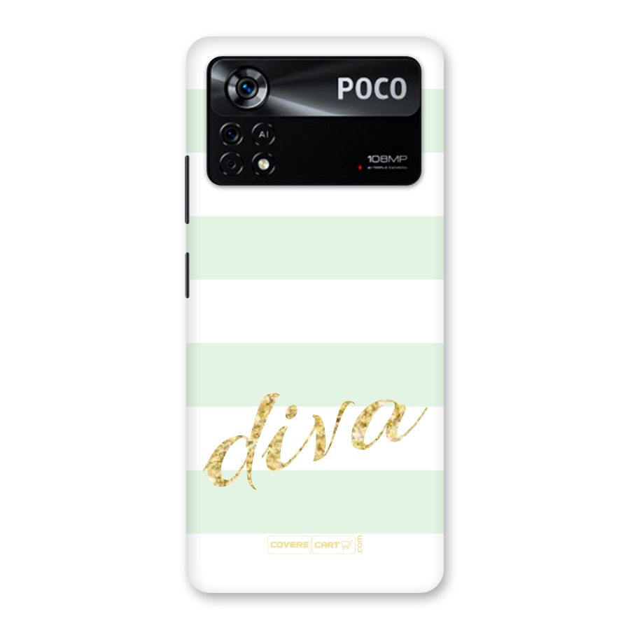 Diva Back Case for Poco X4 Pro 5G
