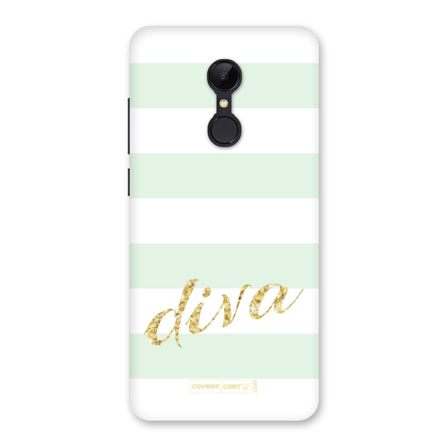 Diva Back Case for Redmi 5