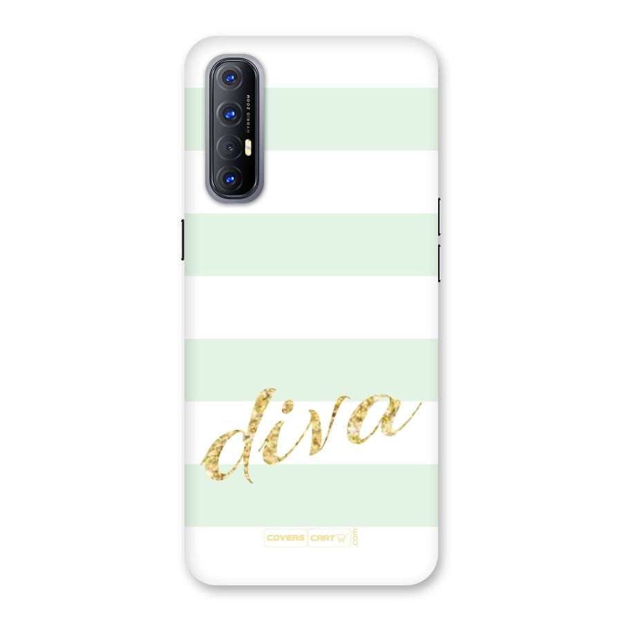 Diva Back Case for Reno3 Pro