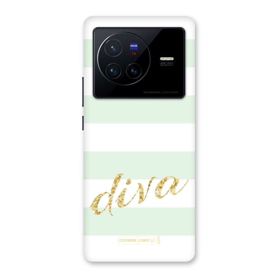 Diva Back Case for Vivo X80