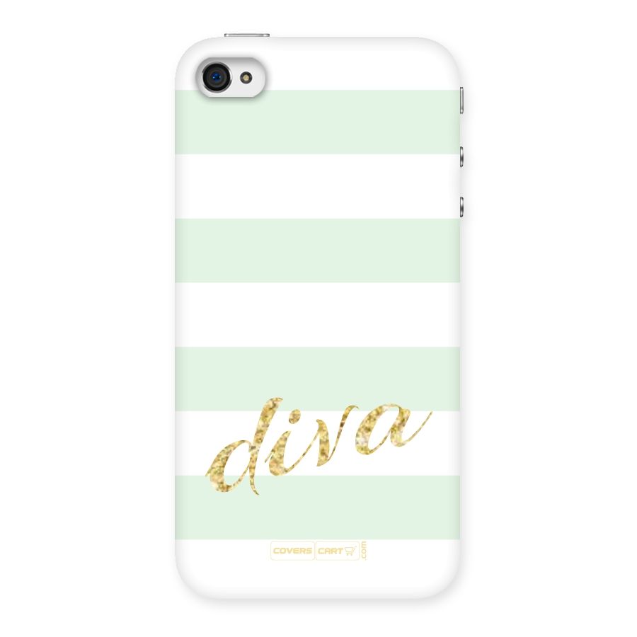 Diva Back Case for iPhone 4 4s