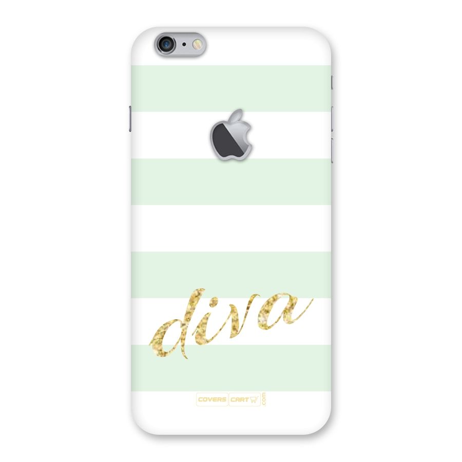 Diva Back Case for iPhone 6 Plus 6S Plus Logo Cut