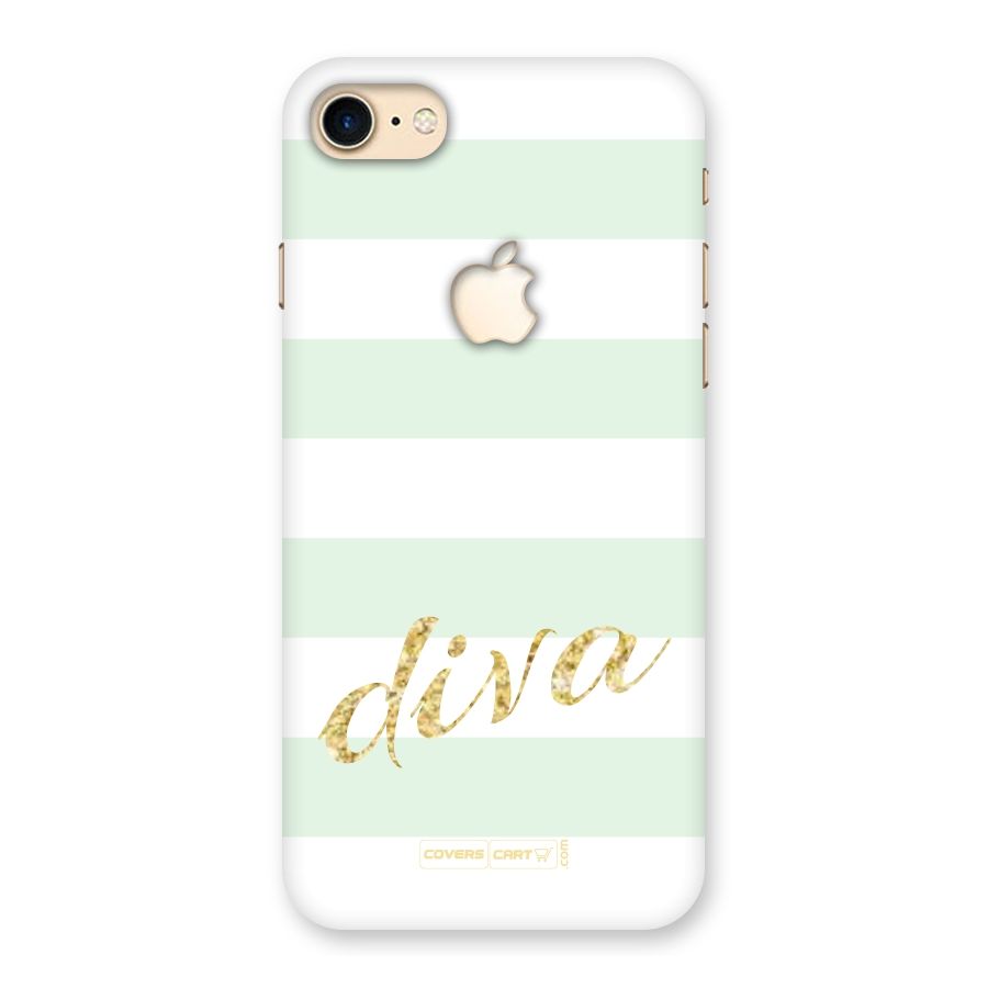 Diva Back Case for iPhone 7 Apple Cut