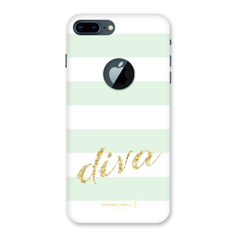 Diva Back Case for iPhone 7 Plus Logo Cut