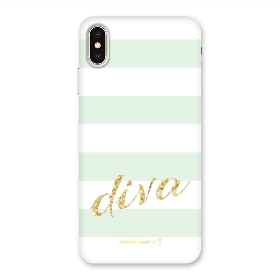 Diva Back Case for iPhone XS Max