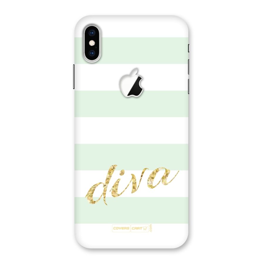 Diva Back Case for iPhone XS Max Apple Cut