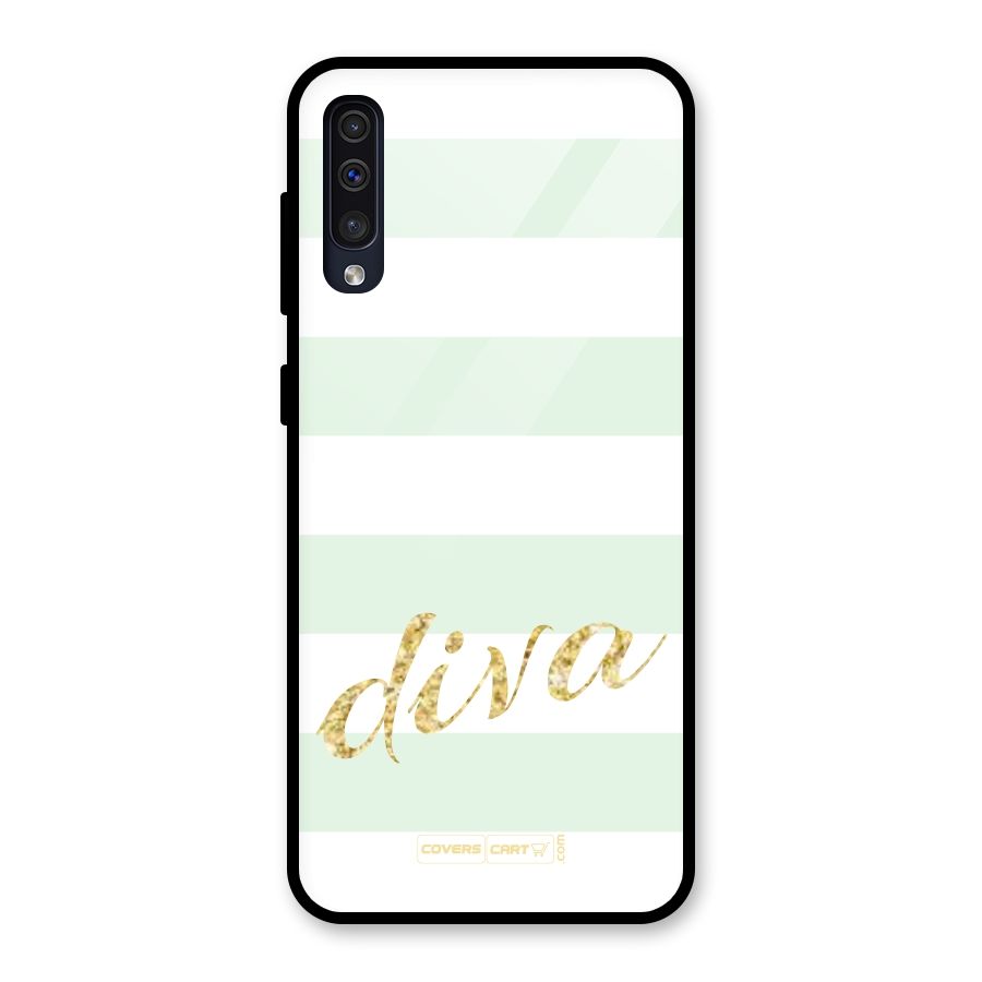 Diva Glass Back Case for Galaxy A30s