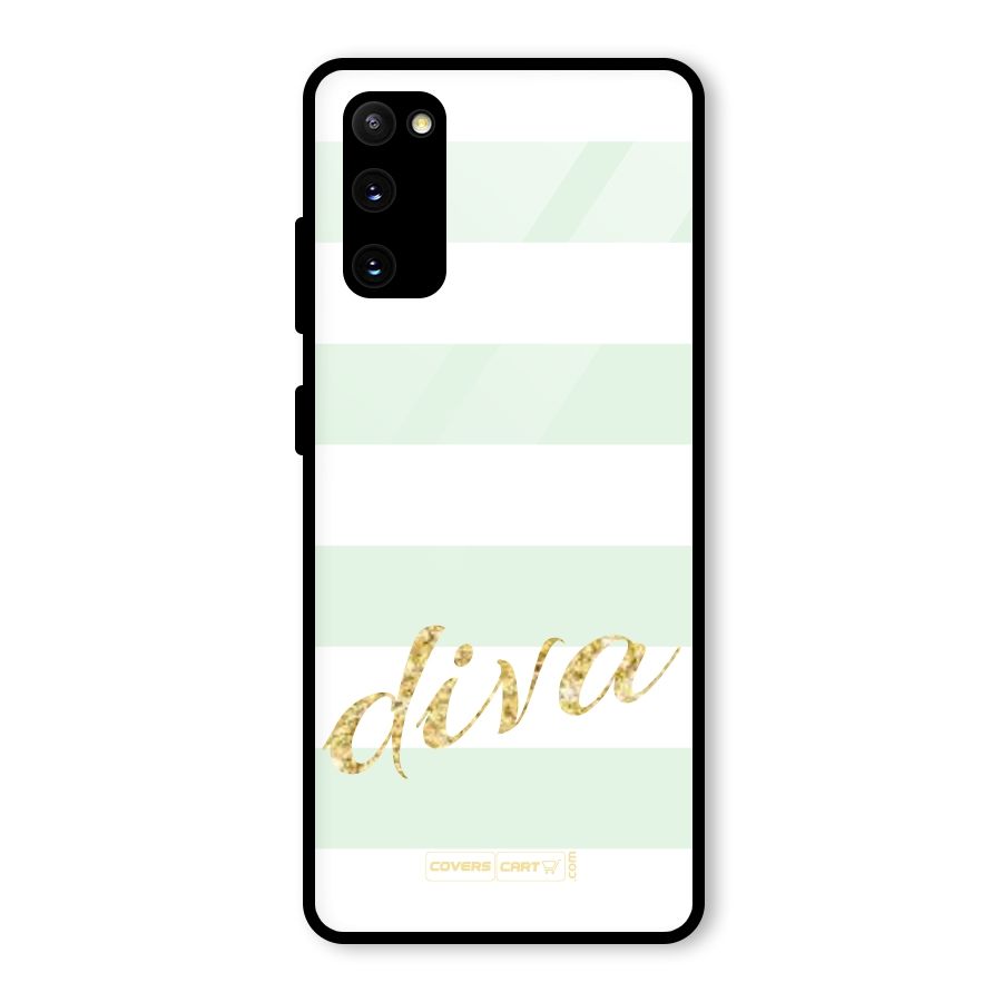 Diva Glass Back Case for Galaxy S20 FE