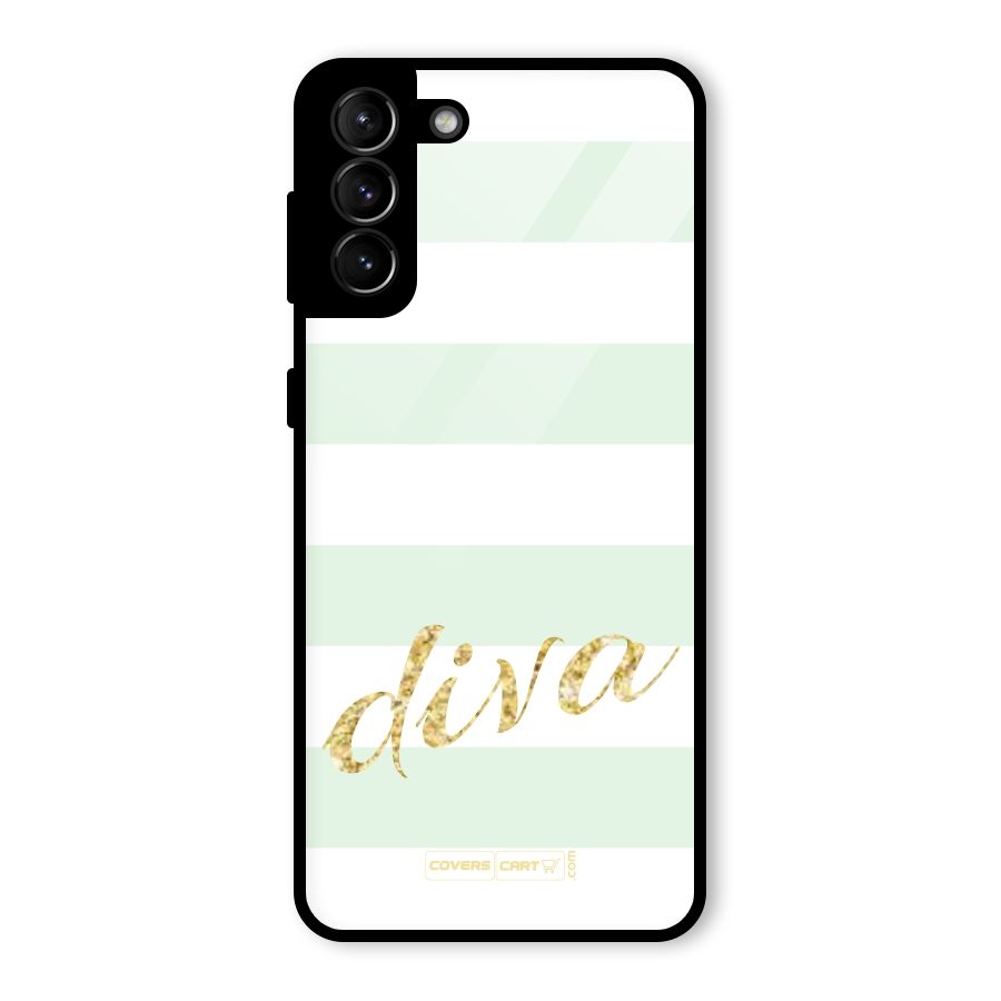 Diva Glass Back Case for Galaxy S21 Plus