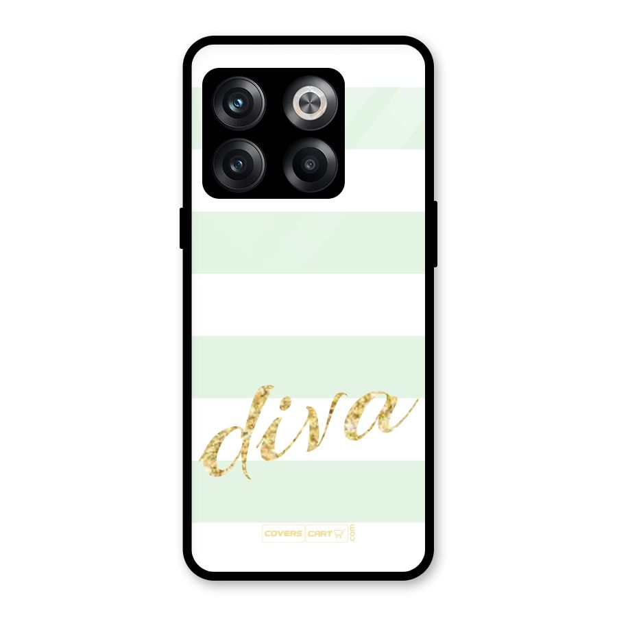 Diva Glass Back Case for OnePlus 10T