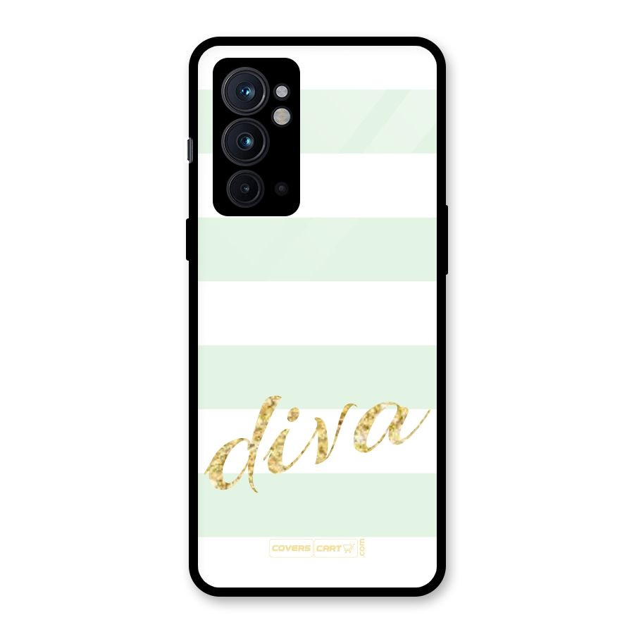 Diva Glass Back Case for OnePlus 9RT 5G