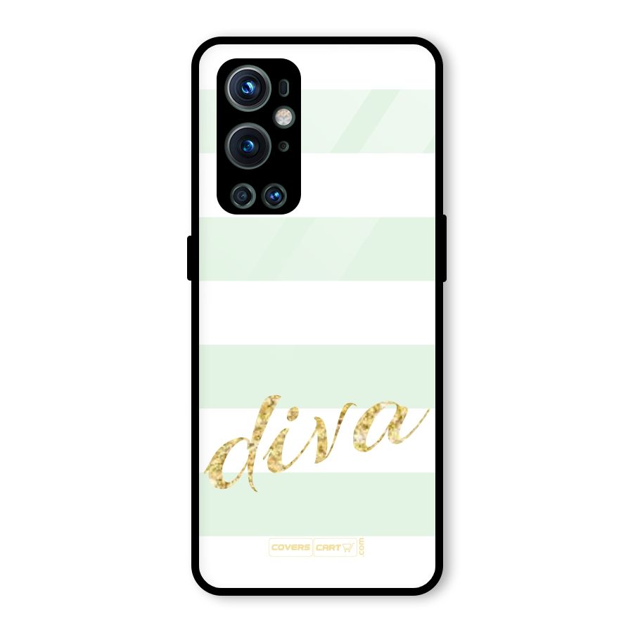 Diva Glass Back Case for OnePlus 9 Pro