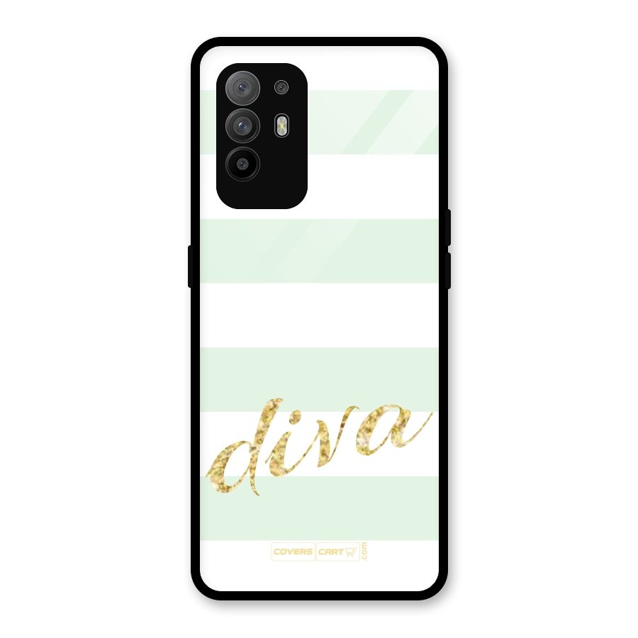 Diva Glass Back Case for Oppo F19 Pro Plus 5G