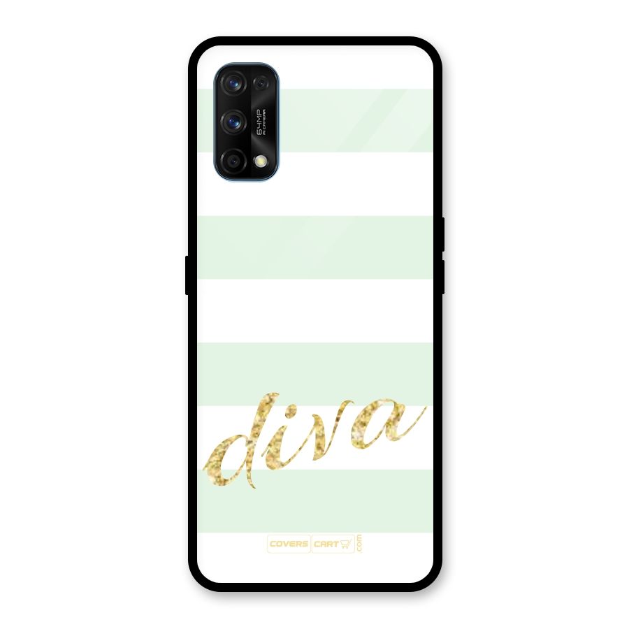 Diva Glass Back Case for Realme 7 Pro