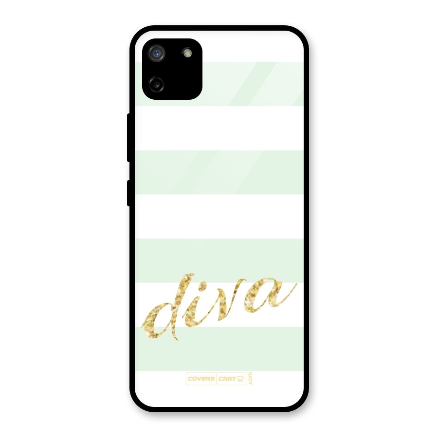 Diva Glass Back Case for Realme C11
