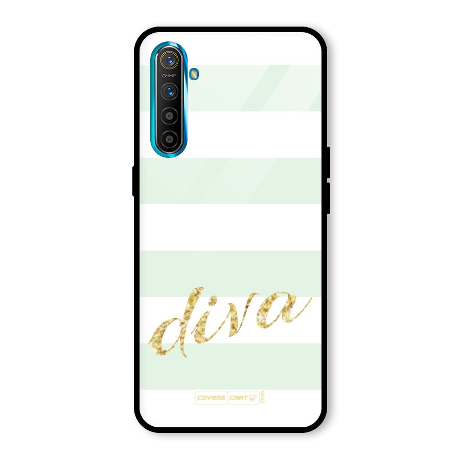 Diva Glass Back Case for Realme X2