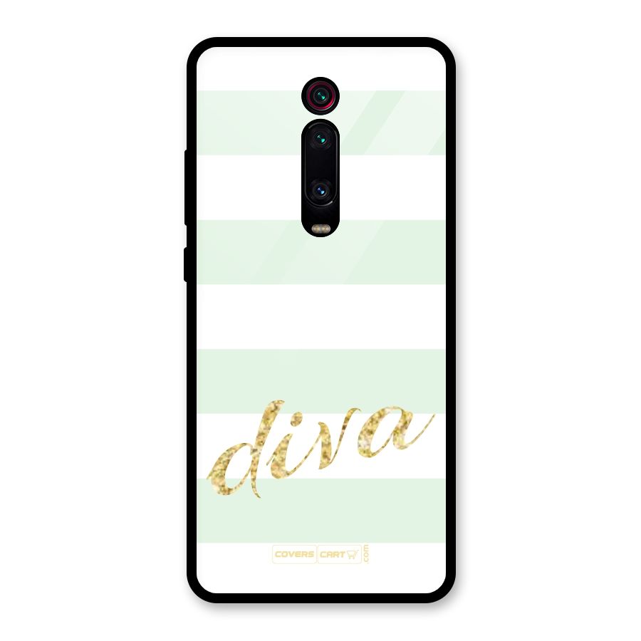 Diva Glass Back Case for Redmi K20