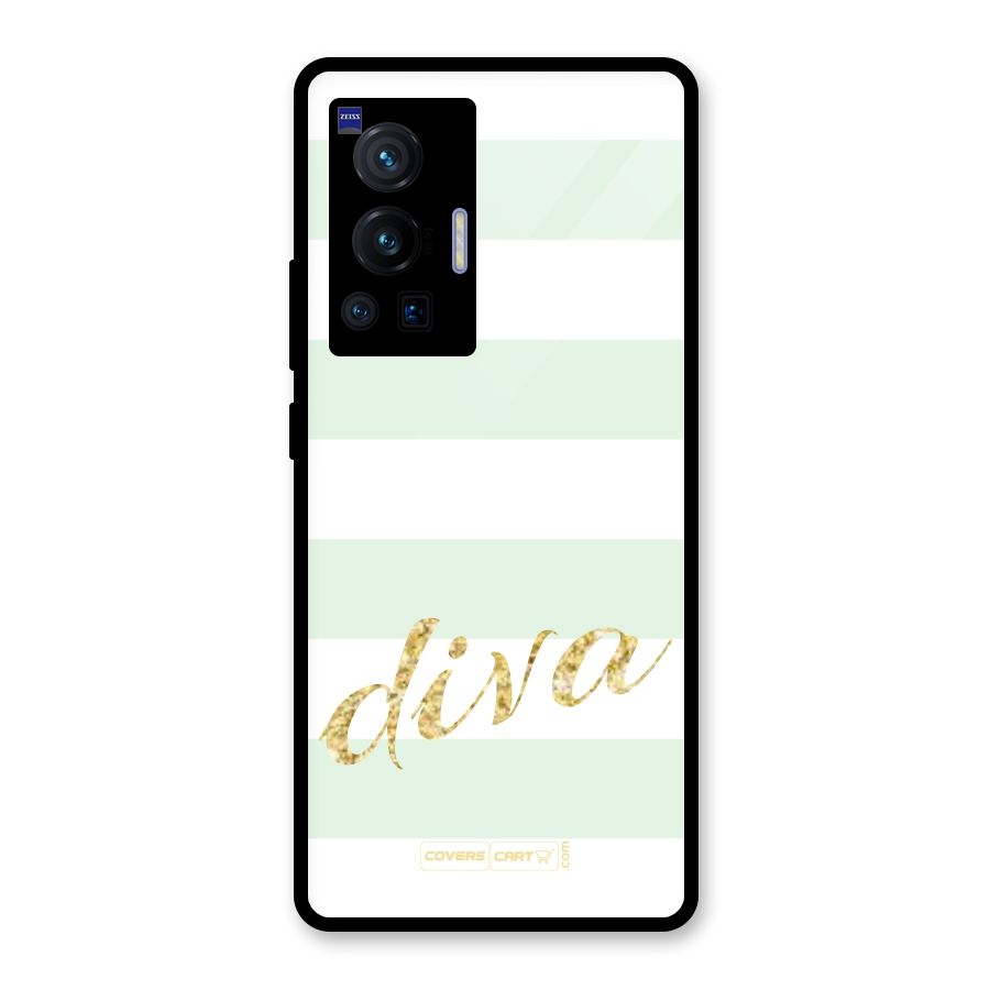 Diva Glass Back Case for Vivo X70 Pro