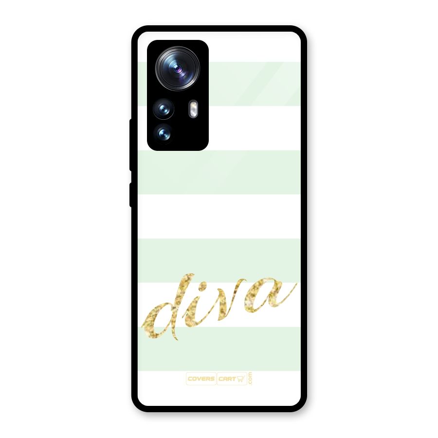 Diva Glass Back Case for Xiaomi 12 Pro