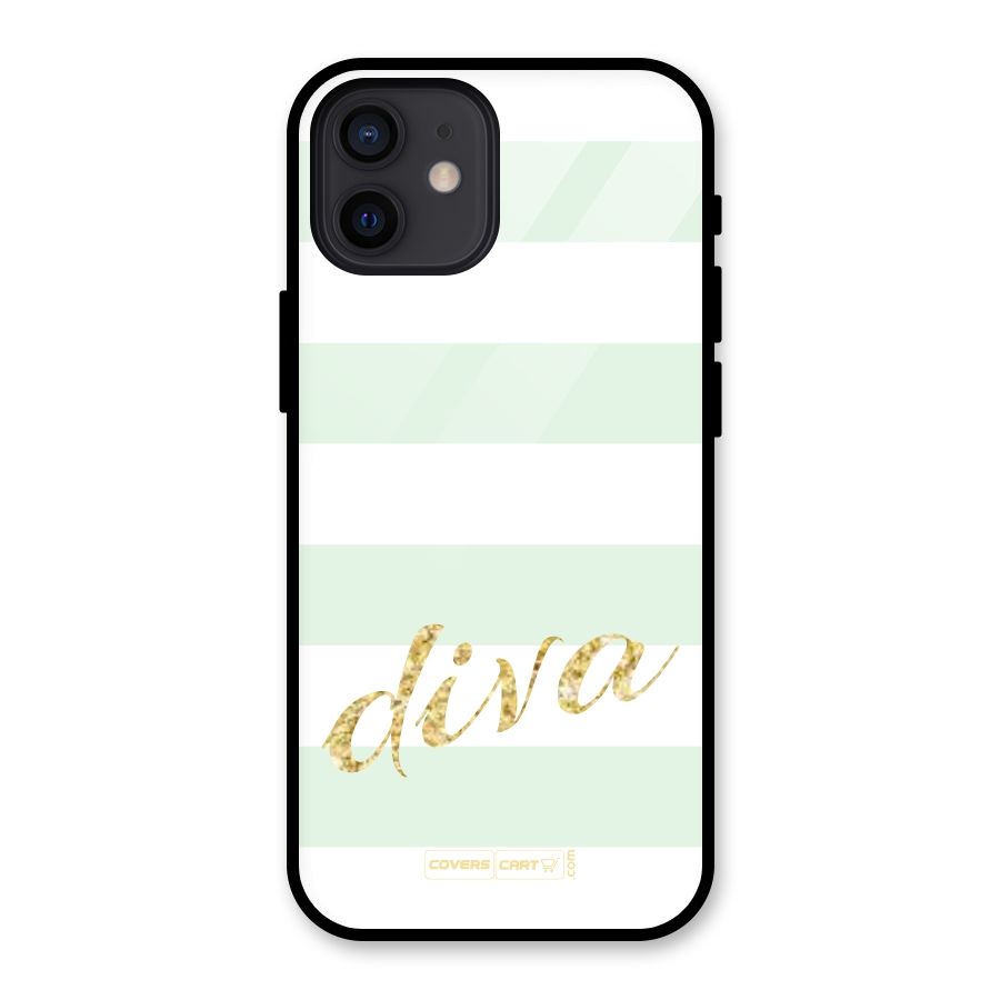 Diva Glass Back Case for iPhone 12