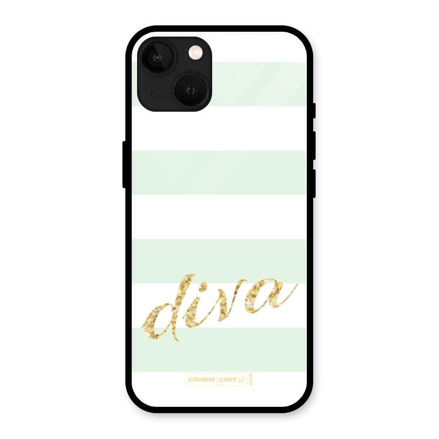 Diva Glass Back Case for iPhone 13
