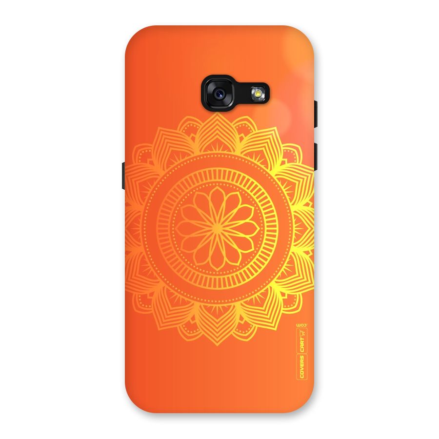 Diwali Rangoli Back Case for Galaxy A3 (2017)