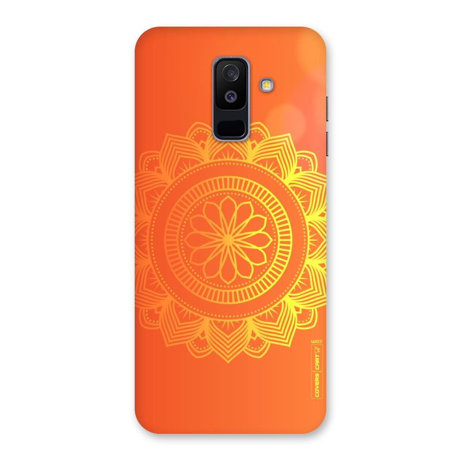 Diwali Rangoli Back Case for Galaxy A6 Plus