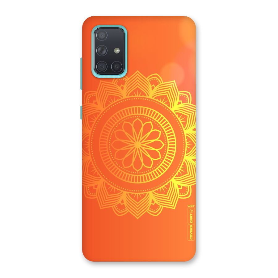 Diwali Rangoli Back Case for Galaxy A71