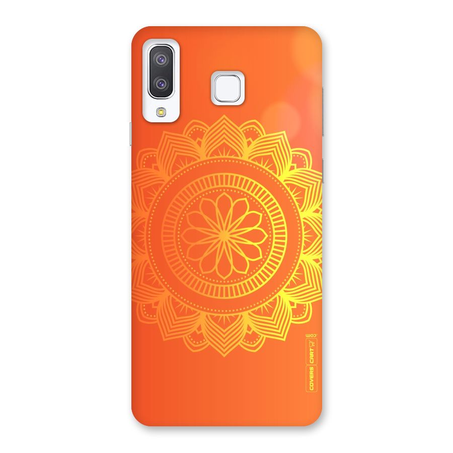 Diwali Rangoli Back Case for Galaxy A8 Star