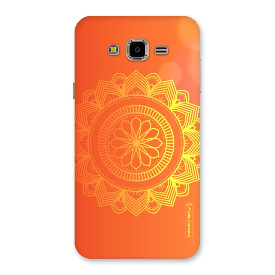 Diwali Rangoli Back Case for Galaxy J7 Nxt