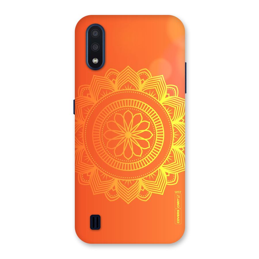 Diwali Rangoli Back Case for Galaxy M01