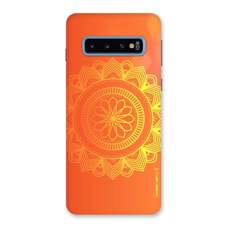 Diwali Rangoli Back Case for Galaxy S10