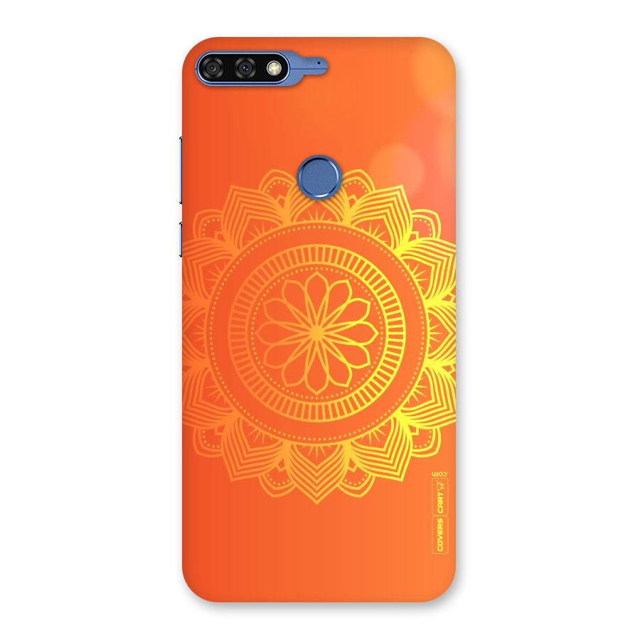 Diwali Rangoli Back Case for Honor 7C