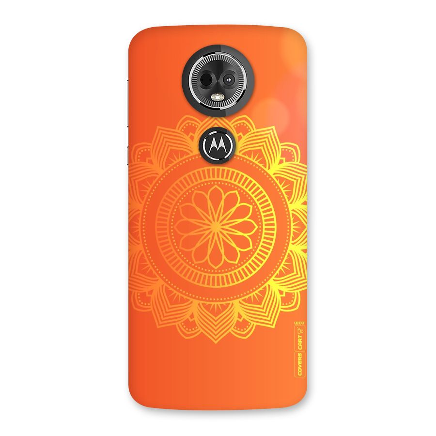 Diwali Rangoli Back Case for Moto E5 Plus