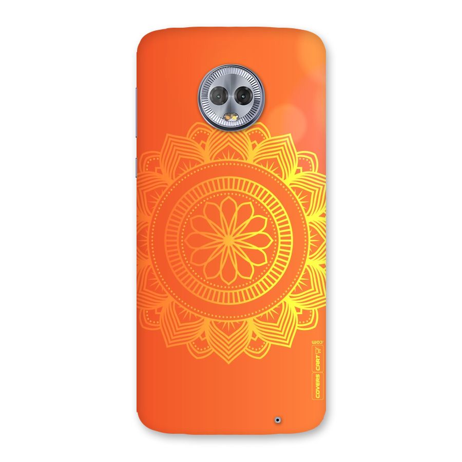 Diwali Rangoli Back Case for Moto G6 Plus
