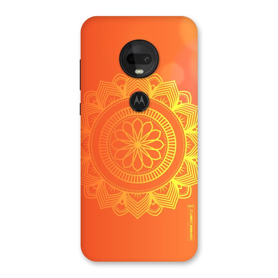 Diwali Rangoli Back Case for Moto G7